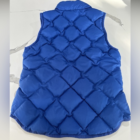 J. Crew Blue Quilted Puffer Vest - Picture 5 of 5